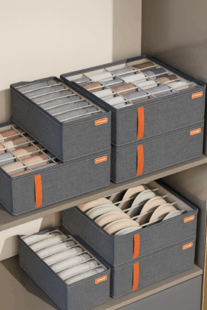 衣櫃分格收納神器｜內衣收納盒、襪子整理盒、內褲分類盒